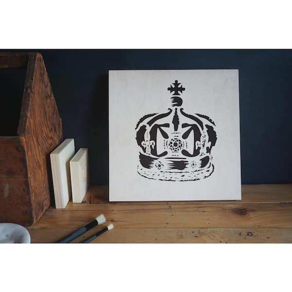 Graffiti Crown Stencil - S0008 - My Stencils