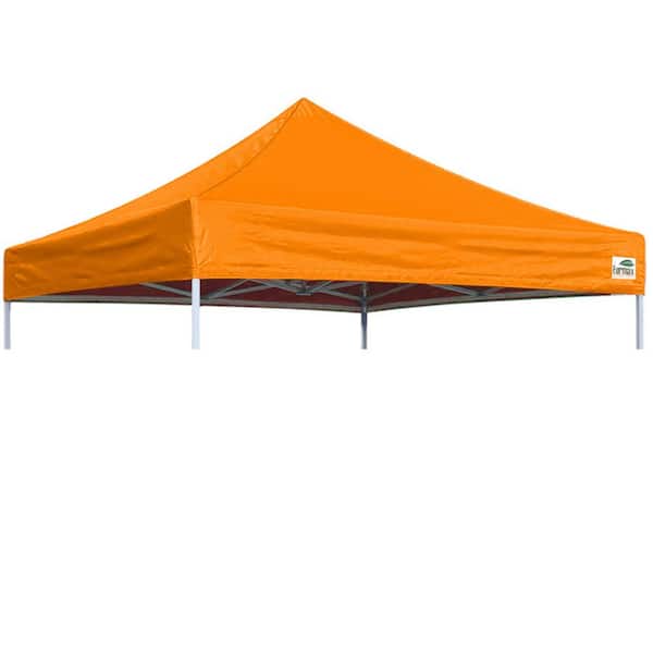 Terracemaster USA Pop Up 10 ft. x 10 ft. Replacement Canopy Tent Top Cover, Instant Ez Canopy Top Cover ONLY(orange