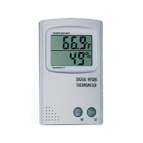 General Tools Digital Temperature and Humidity Monitor with Min/Max  Degrees F/ Degrees C