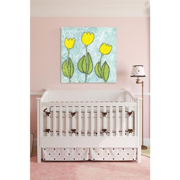 Unbranded 18 in. H x 18 in. W "I See Yellow" by Tatijana Lawrence Printed Canvas Wall Art