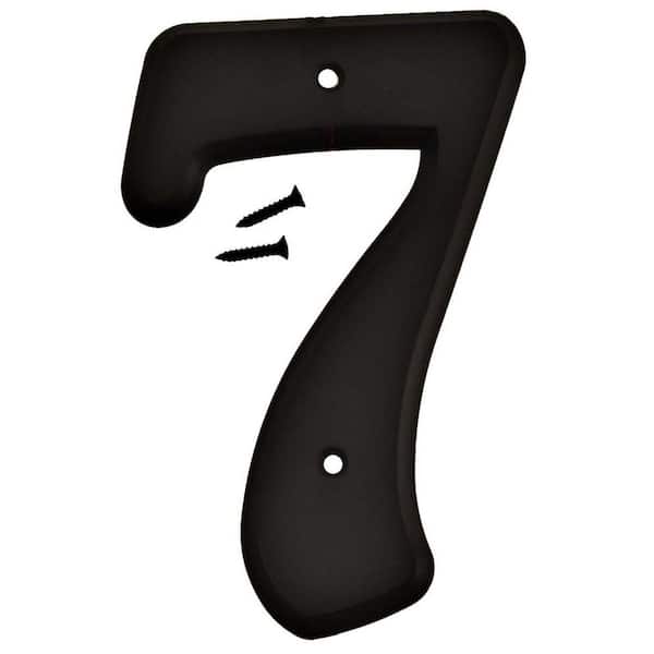 HY-KO 6 in. Plastic Number 7