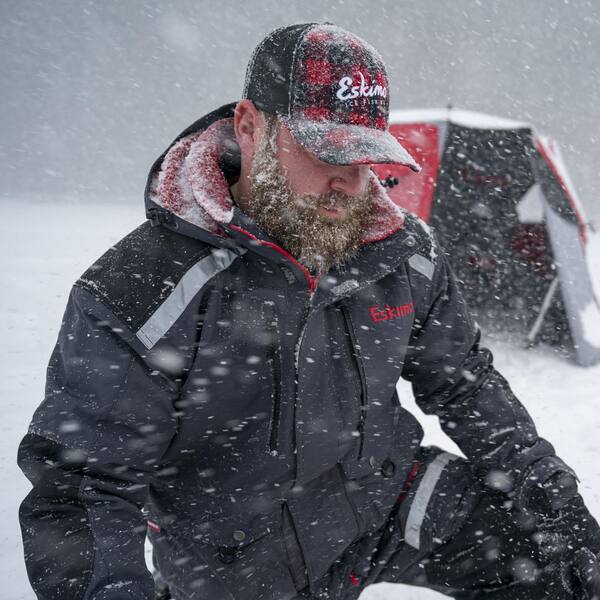 Eskimo Keeper Ice Fishing Jacket, Men's, Forged Iron Heather, 3X