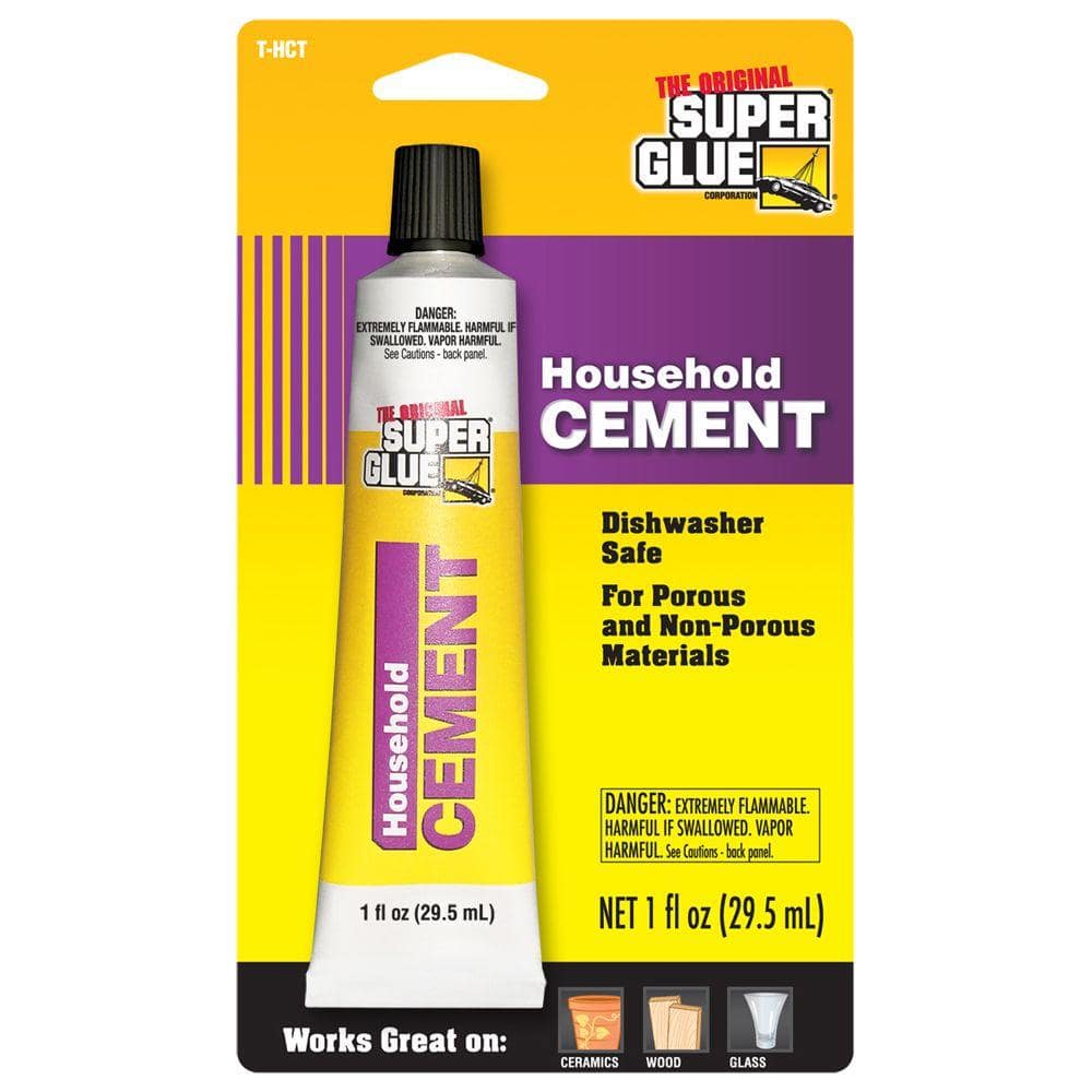Super Glue 1 fl. oz. Household Cement (12-Pack) T-HCT