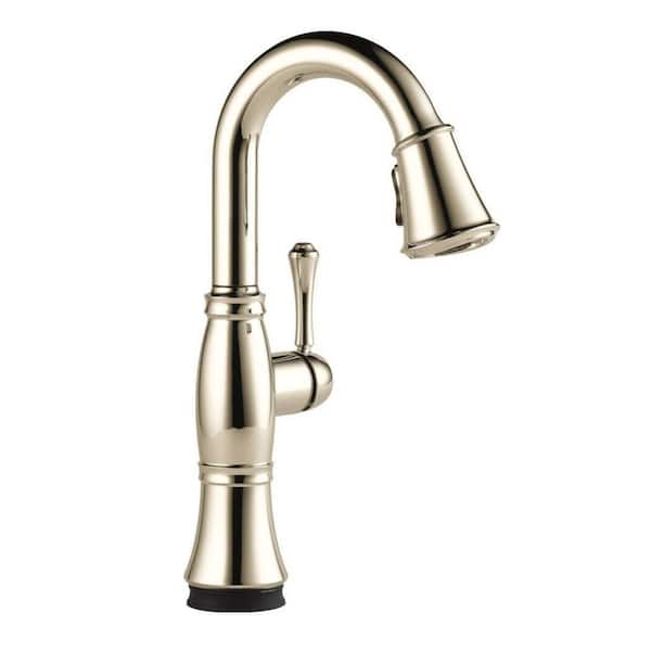 Cassidy Touch2O with Touchless Technology Single Handle Bar Faucet in Lumicoat Polished Nickel