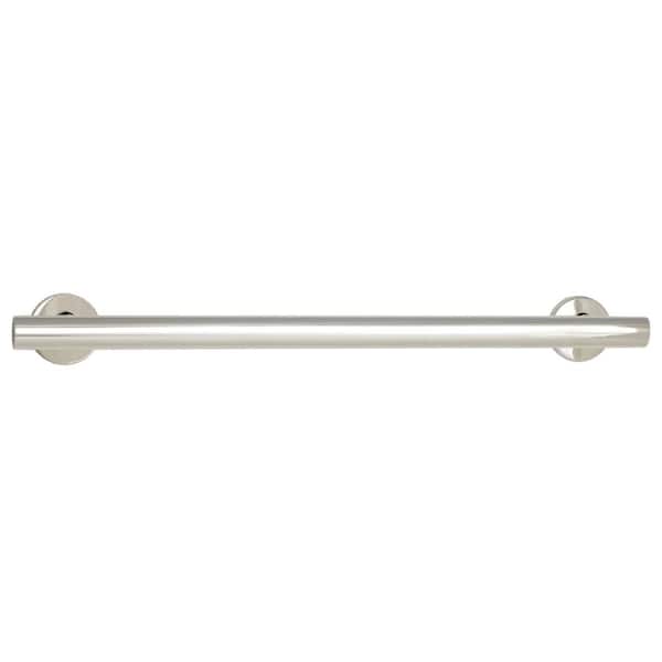 SEACHROME 18 in. Coronado Designer Wall Mount Bathroom Shower Grab Bar, 1-1/4 in. Dia in Polished
