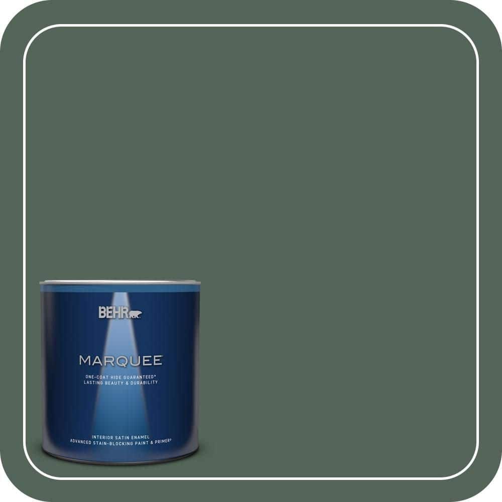 1 qt. #460F-6 Medieval Forest Satin Enamel Interior Paint & Primer price history on PriceWatchPro