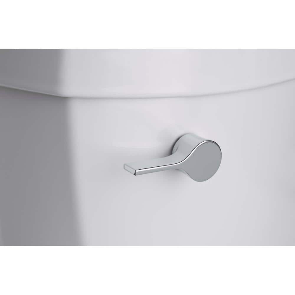 White High Efficiency Elongated Two-Piece Toilet