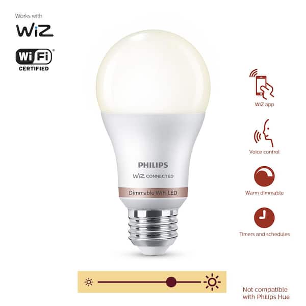 Philips Hue White 9 W E27 LED bulb, 4-pack