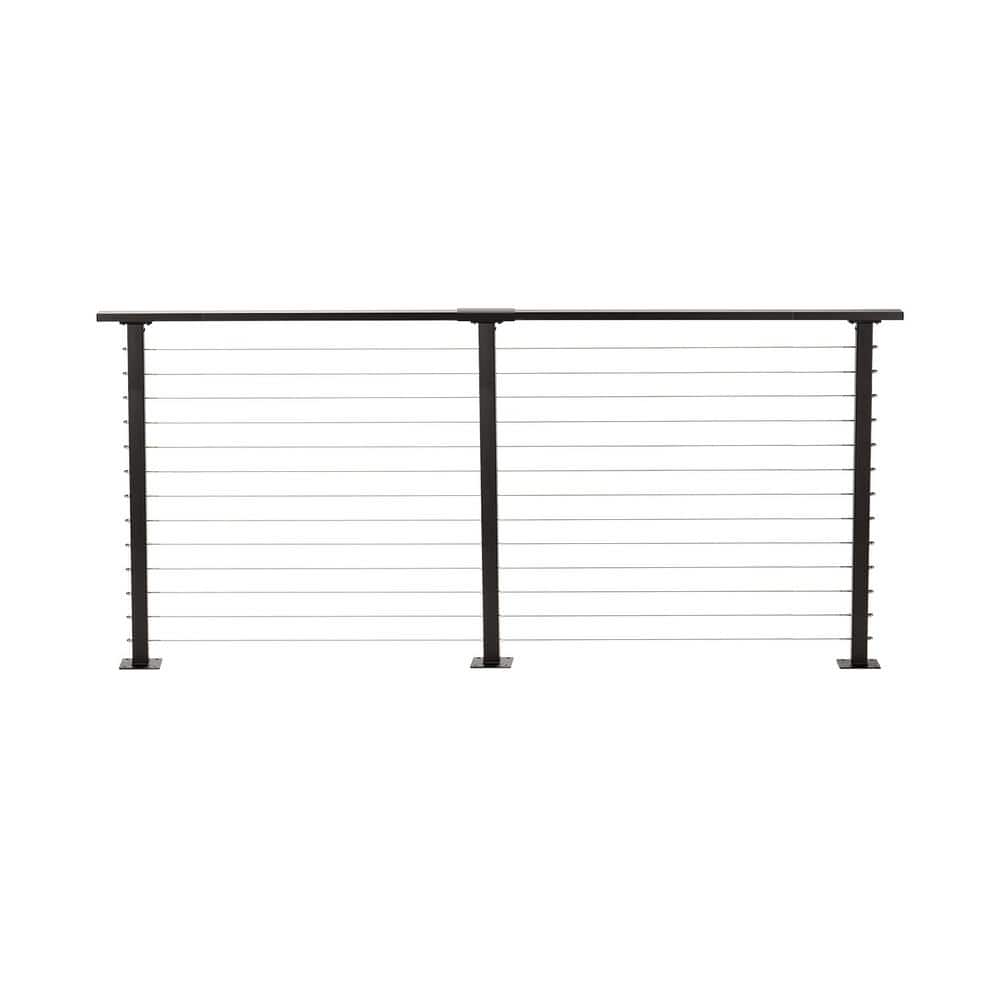 8 ft. Deck Cable Railing, 42 in. Base Mount, Bronze price history on PriceWatchPro