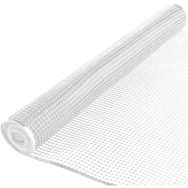 BOEN 2 ft. x 15 ft. White Plastic Hardware Net HN-60003 - The Home Depot