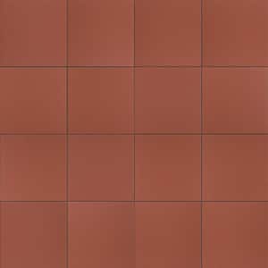 Quarry Red 5-7/8 in. x 5-7/8 in. Ceramic Floor and Wall Tile (5.98 sq. ft./Case)