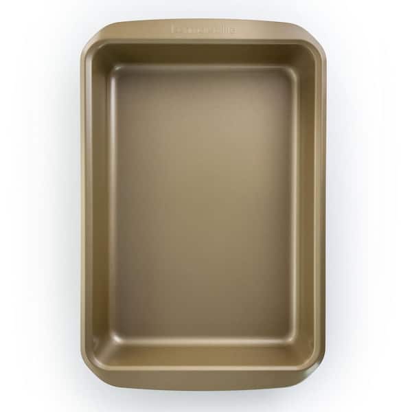 9x13 Nonstick Aluminized Steel Cake Pan Gold - Figmint™