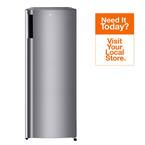 20 in. W. 6 cu. ft. Single Door Upright Freezer with Direct Cooling in Platinum Silver