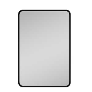 20 in. W x 28 in. H Rectangular Metal Medicine Cabinet with Mirror