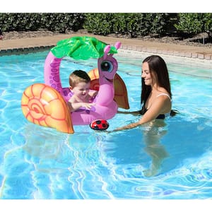 Snail Baby Swimming Pool Float Rider