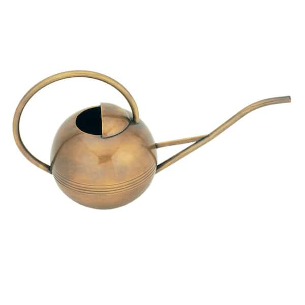 Achla Designs Brass Watering Can, 14 in. Long, Antique Finish