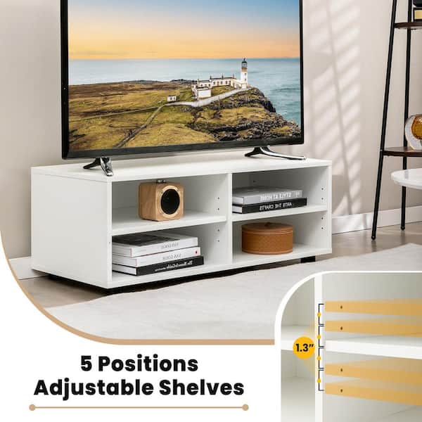 WILL TV STAND V2 ホワイト V2 Wall-side Type | WALL INTERIOR TV STAND