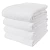 Kaf Home Set Of 4 Deluxe Popcorn Terry Kitchen Towels, 20 X 30 Inches