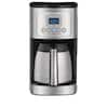 Cuisinart 12-Cup Programmable Silver Coffee Maker with Built-In Timer ...