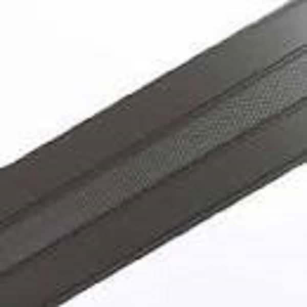 Gibraltar Building Products 16 in. x 12 ft. Rectangular Matte Black Corrosion Resistant Aluminum Solid Soffit