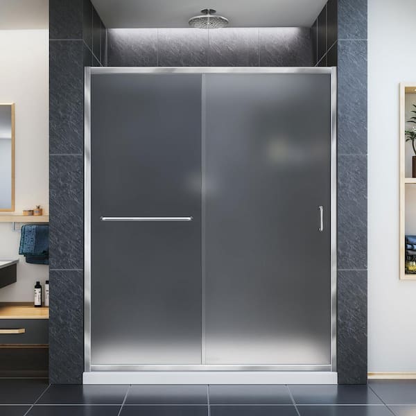 DreamLine Infinity-Z 30 in. x 60 in. Semi-Frameless Sliding Shower