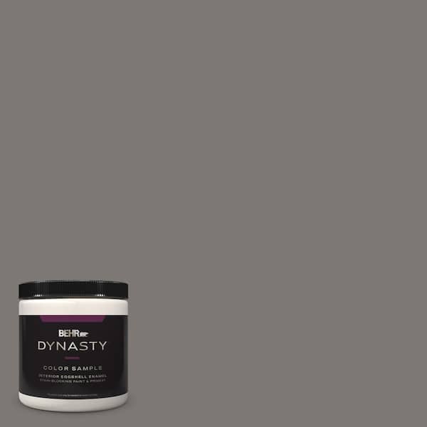 BEHR DYNASTY 8 oz. #790F-5 Amazon Stone Eggshell Enamel Stain-Blocking Interior Paint and Primer Sample