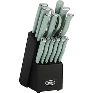 Langmore 15-pieces Stainless Steel Blade Cutlery Set in Mint
