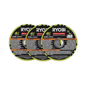 4-1/2 in. Metal Cutting Wheel (3-Piece)