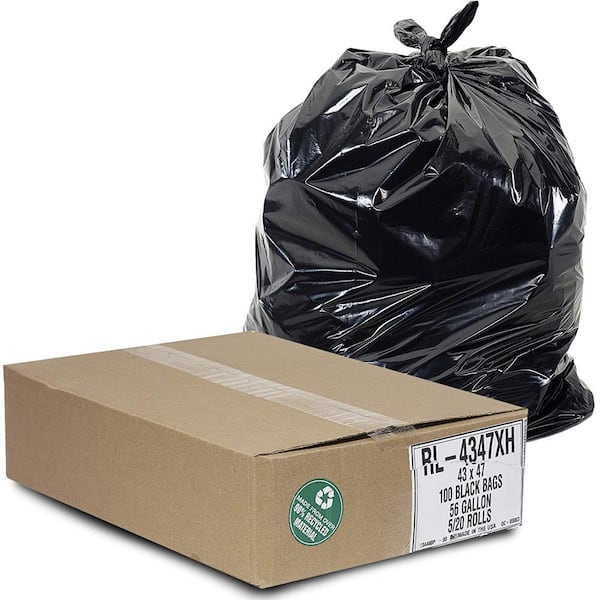 1.5 Gallon 100 Counts Strong Trash Bags Garbage Bags by , Bathroom Trash  Can Bin