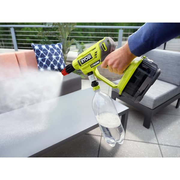 RYOBI ONE+ HP 18V Brushless EZClean 600 PSI 0.7 GPM Cordless Cold Water  Power Cleaner (Tool Only) RY121850 - The Home Depot