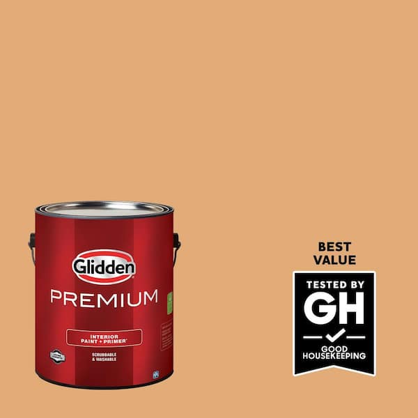 Glidden Premium 1 gal. PPG1202-5 Buffalo Trail Eggshell Interior Latex Paint