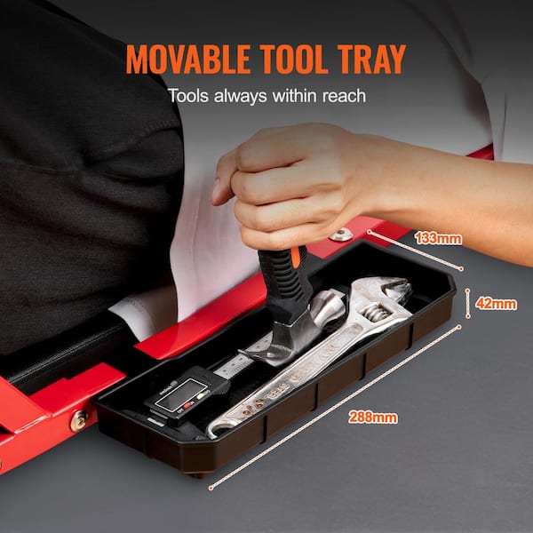 ☆THE GARAGE type27 VEVOR Mechanic Garage Creeper,44-In.,300 lbs. Capacity