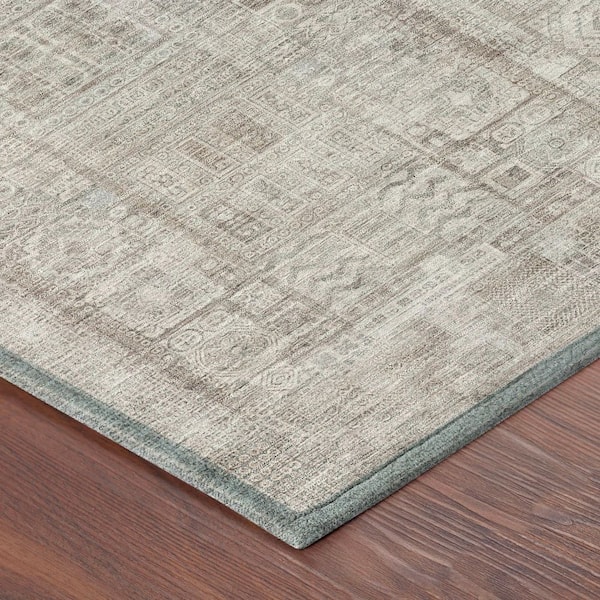 Chantille Machine Washable Indoor/Outdoor Abstract ACN2804 Beige 10 ft. x 14 ft. Area Rug