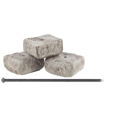 Rock Lock End Rock (3-Pack) with 18 in. Spike