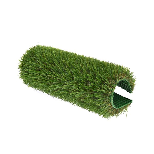 Unbranded Cruze 12 ft. W x Cut To Length Vibrant Green 35 oz. 1.25 in. Pile with Superflow Green Backing Artificial Grass Turf