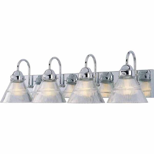 Filament Design Lenor 4-Light Chrome Incandescent Bath Vanity