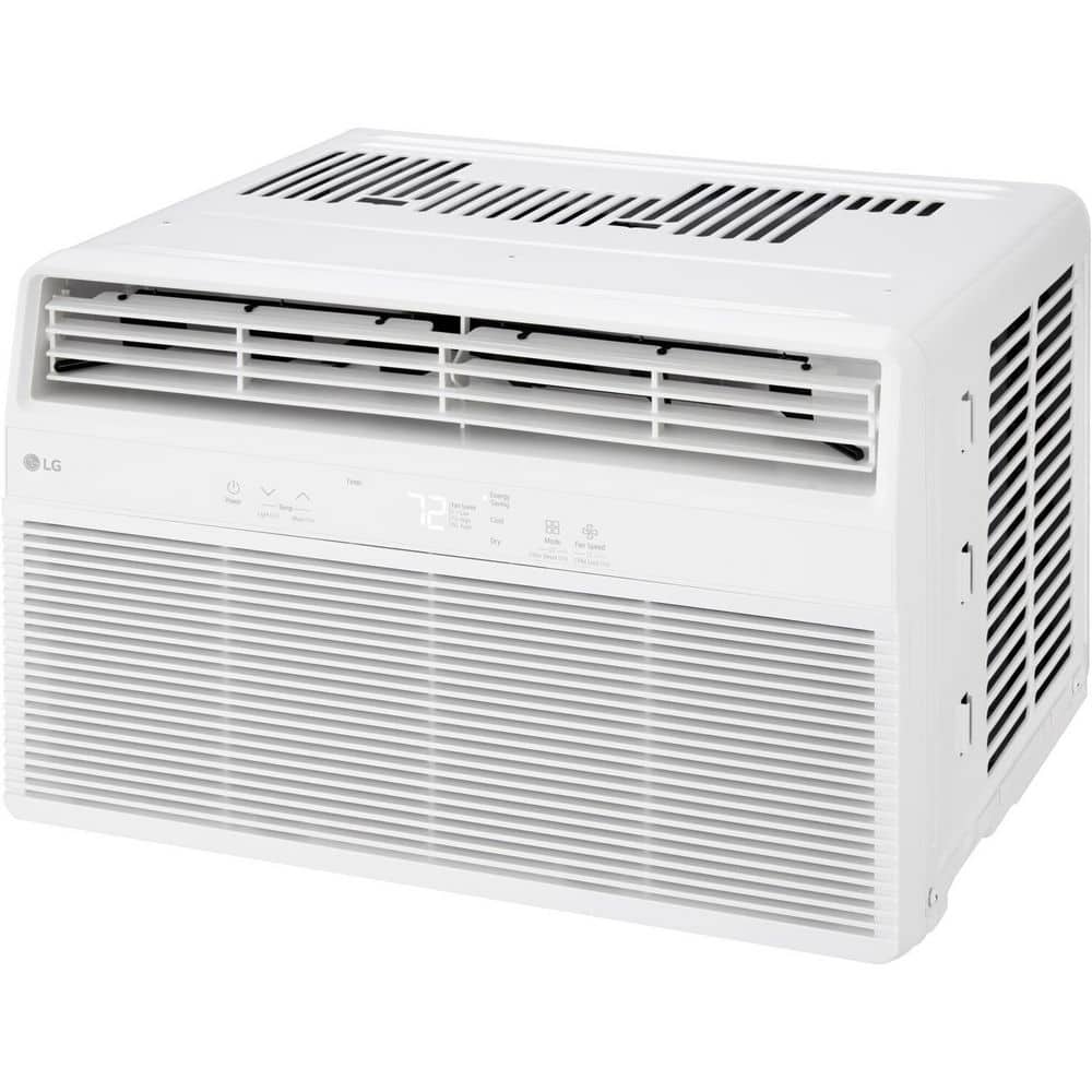 LG 6,000 BTU White Window Air Conditioner with Remote