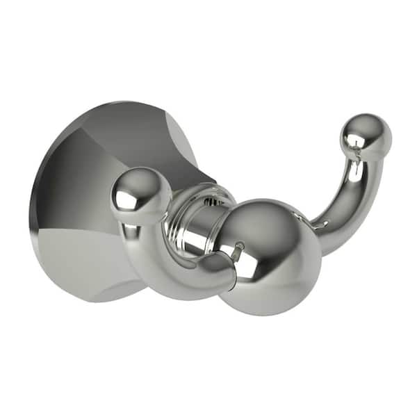 Ginger Empire Double Robe Hook in Polished Nickel
