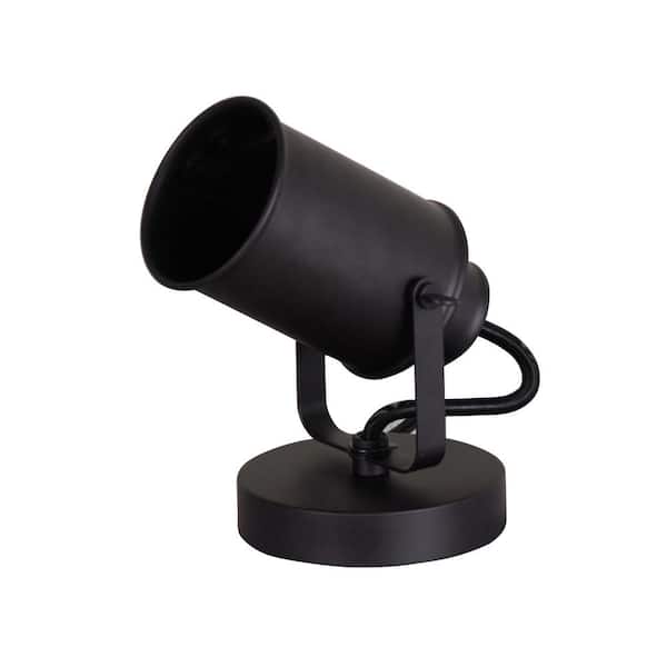 Multipurpose Spotlight 6.25 in. Bronze Task & Reading Table Lamp with Bronze Metal Shade
