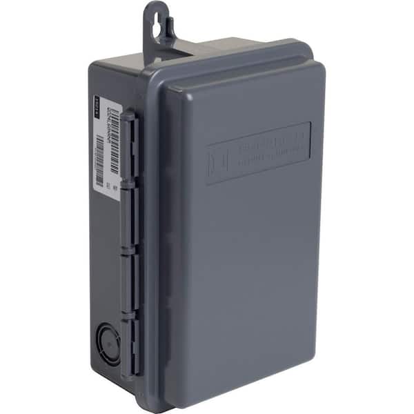 QO 60 Amp 2-Space 4-Circuit Outdoor Main Lug Load Center with Non-Metallic  Enclosure and Neutral