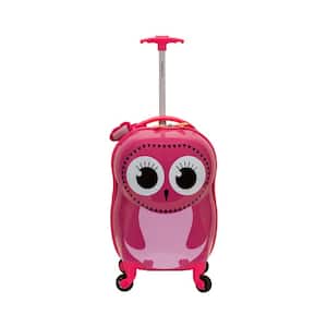 17 in. Jr. Kids' My First Polycarbonate Hardside Spinner Luggage, Owl