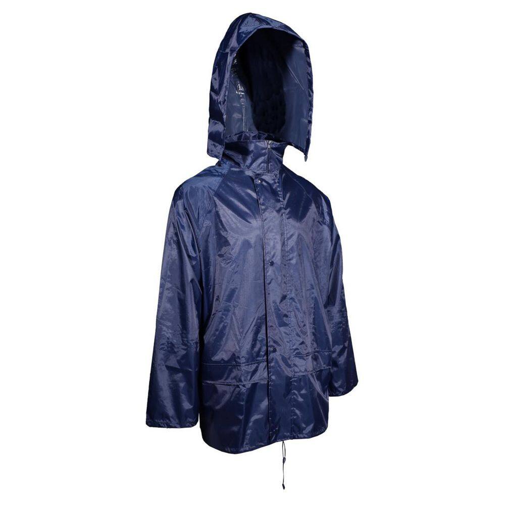 2X-Large Blue Polyester Rain Jacket with Storm Flap price history on PriceWatchPro