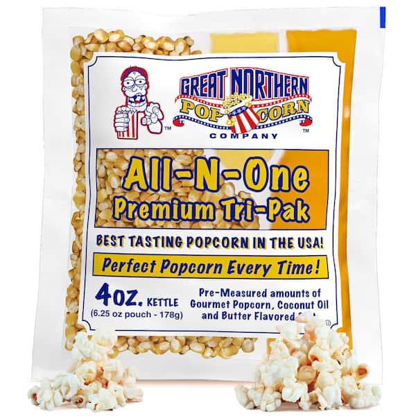 4 oz. Premium Popcorn Portion Packs (12-Pack)