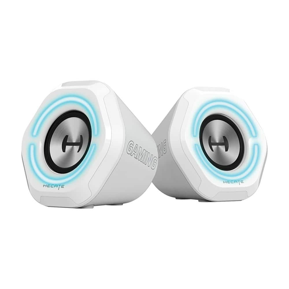 Hecate G1000 10-Watt Bluetooth Gaming Stereo Speakers in White -  Edifier, 4005589