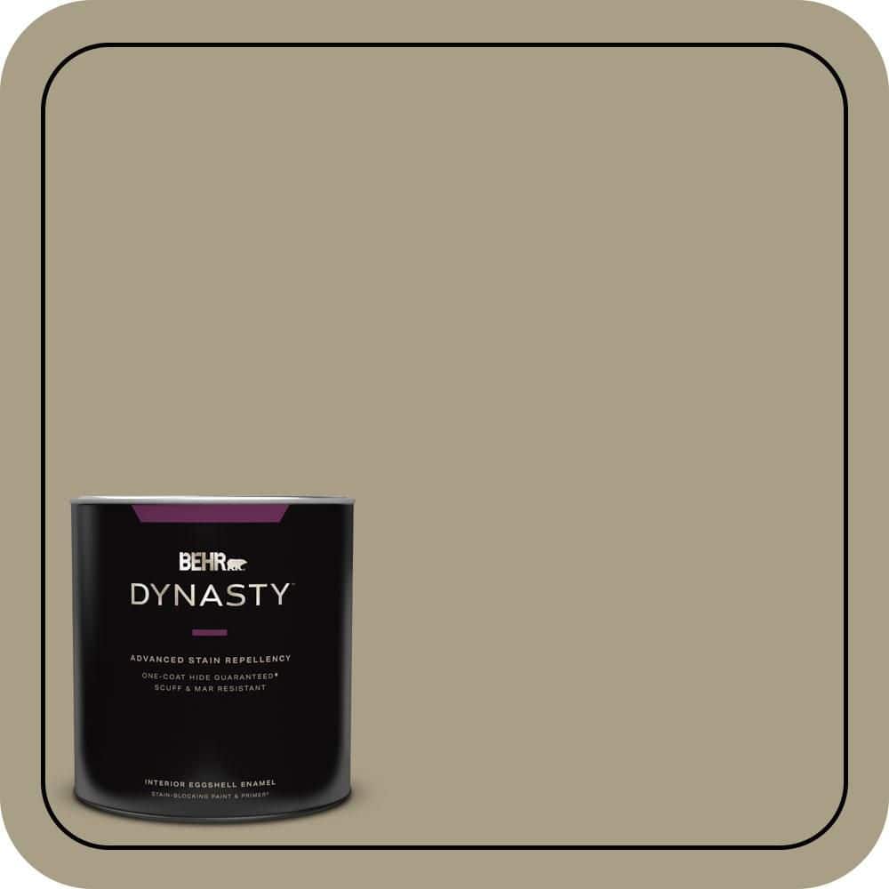 1 qt. #N340-4 Tent Green One-Coat Hide Eggshell Enamel Interior Stain-Blocking Paint and Primer price history on PriceWatchPro