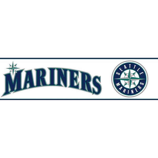 Major League Baseball Boys Will Be Boys II Seattle Mariners Wallpaper Border