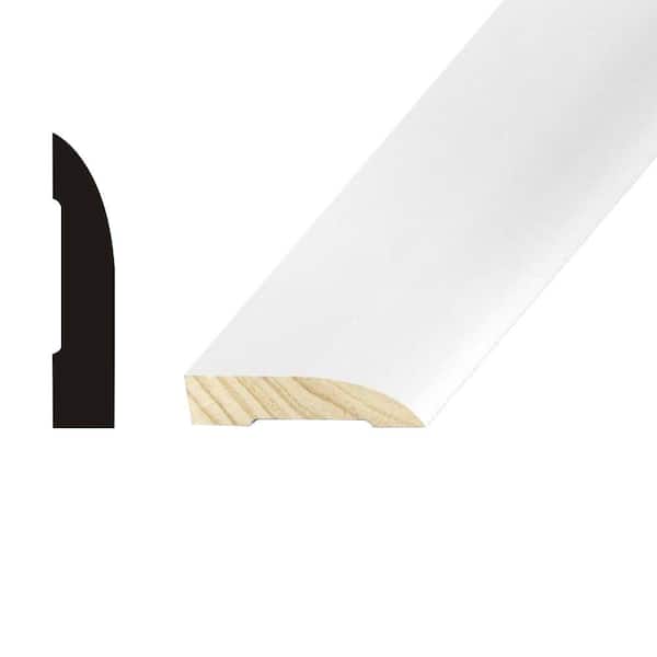 Kelleher Streamline 1/2 in. x 2-1/4 in. Primed Pine Base Moulding