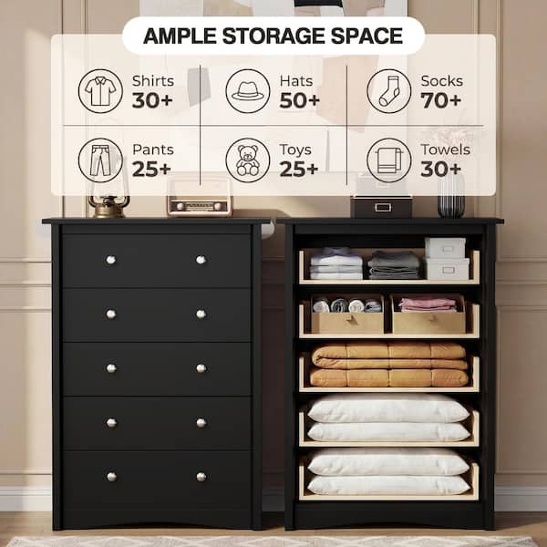 tall skinny black dresser Amazon.com: Fixwal Black Tall Skinny Dresser for Bedroom, Narrow Storage  Dresser Organizer with 7 Fabric Drawers, Nightstand Furniture in Closet,  Entryway, Hallway : Home & Kitchen