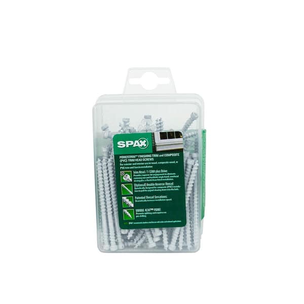 SPAX #8 x 2-1/2 in. Exterior/Interior Trim Head Wood Composite