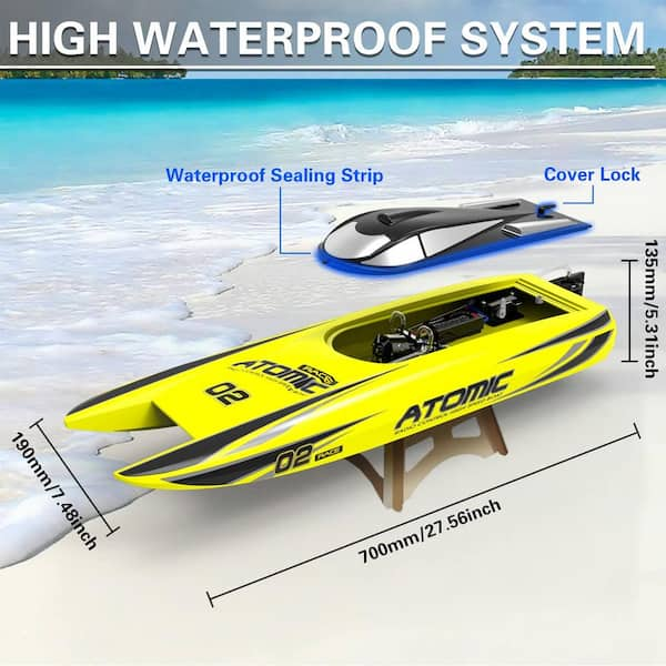 Nice Look Waterproof Remote Control Boat for Pools & Lakes High